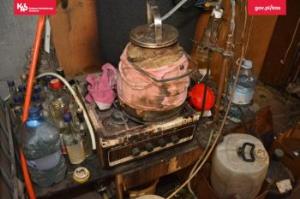 KAS i Policja zlikwidowały bimbrownię w powiecie nowosolskim